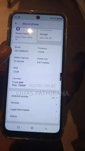 Xiaomi Redmi Note 14 Pro (Used)