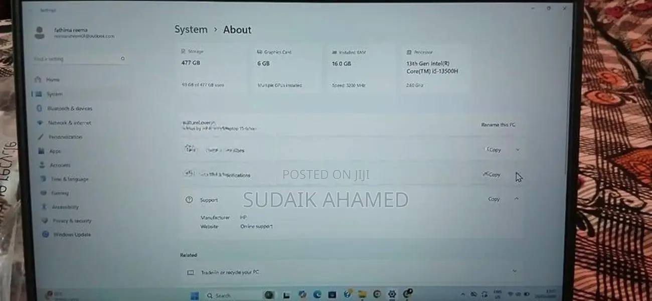 Victus 15 HP Laptop