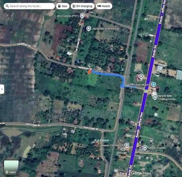 Land for Sale Omanthai Vavuniya