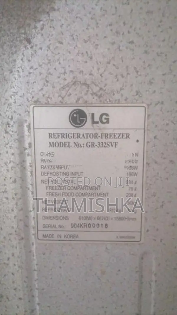 LG Double Door Fridge