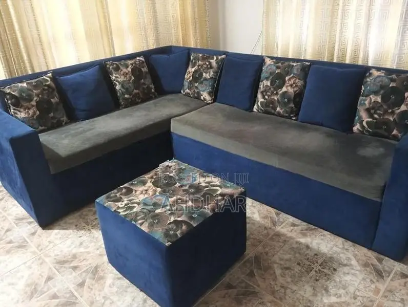 Sofa Set with Stool