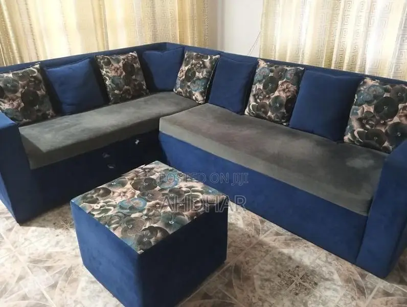Sofa Set with Stool