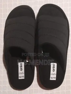 Black Anko Men’s Slip-On Shoes