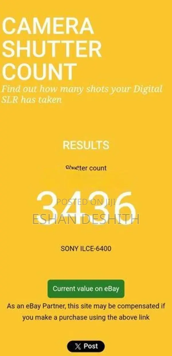 Sony A6400 Mirrorless Camera