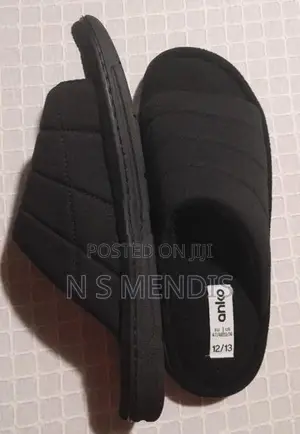 Black Anko Men’s Slip-On Shoes