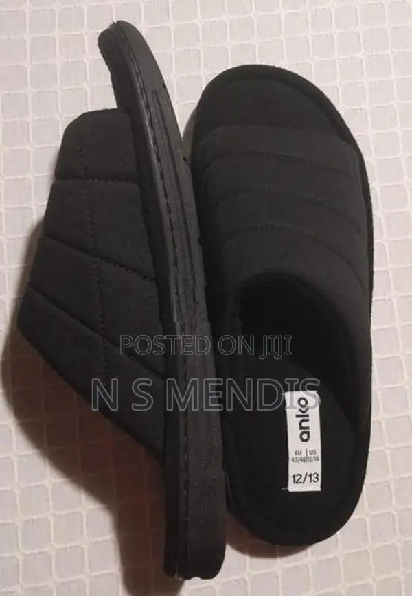 Black Anko Men’s Slip-On Shoes