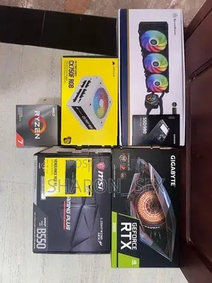 Gaming PC with Monitor Full Setup