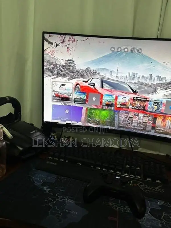 Xbox Series X with Logitech G920