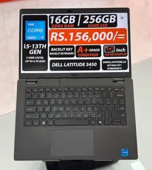 Dell Core i5 -13th GEN +16GB|DDR5 14 Inch Laptops | New