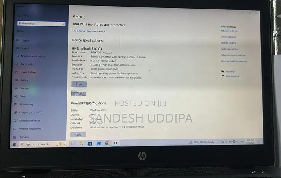 HP i5 7th Gen Laptop