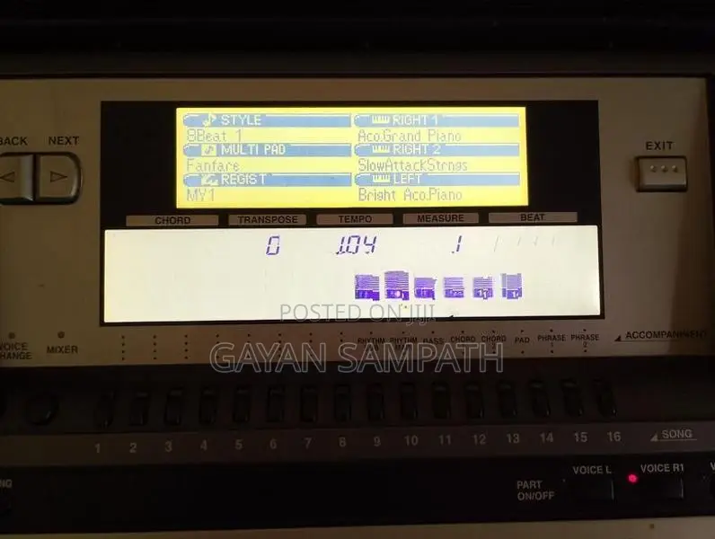 Yamaha PSR 640 Keyboard