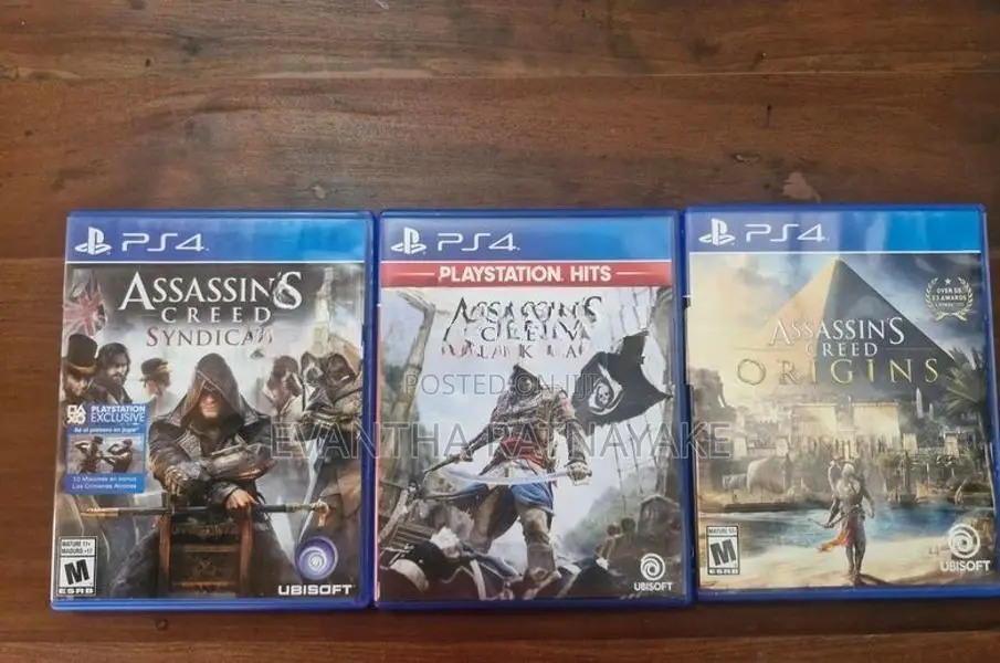 Assassins Creed PS4 Games