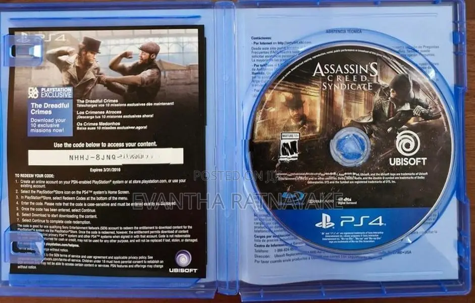 Assassins Creed PS4 Games