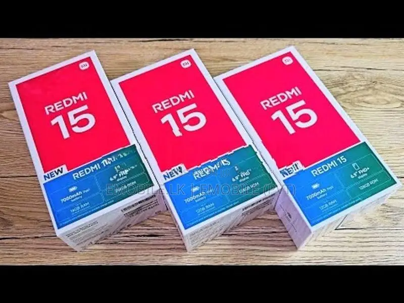Xiaomi Redmi 15 6GB/128GB|01 (Brand New)