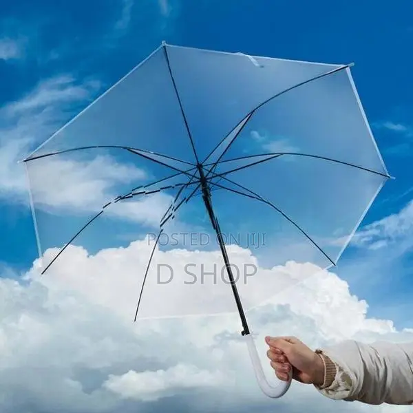 Transparent Umbrella - White