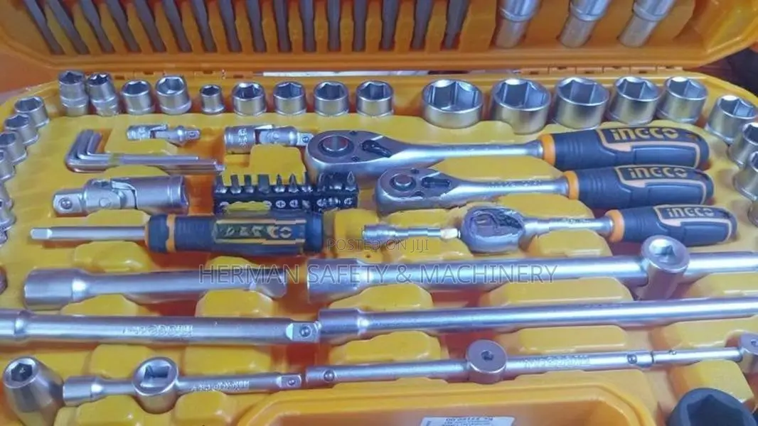 INGCO MULTI-PIECE MECHANIC COMBINATION TOOL SET HERMAN HT 0769