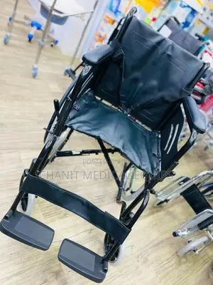 Wheelchair Powder Corted Black Edition With Safety Belt
