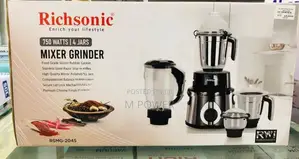 Richsonic Mixer Grinder 750W – (RSMG-2045)