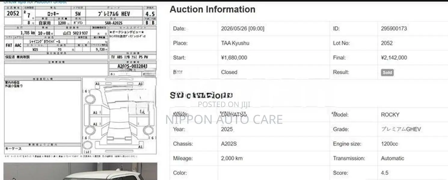 Daihatsu Rocky Premium G Pkg HEV 2025