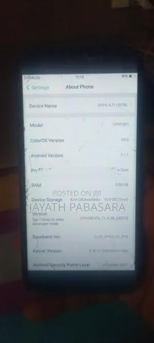 Oppo A71 (Used)