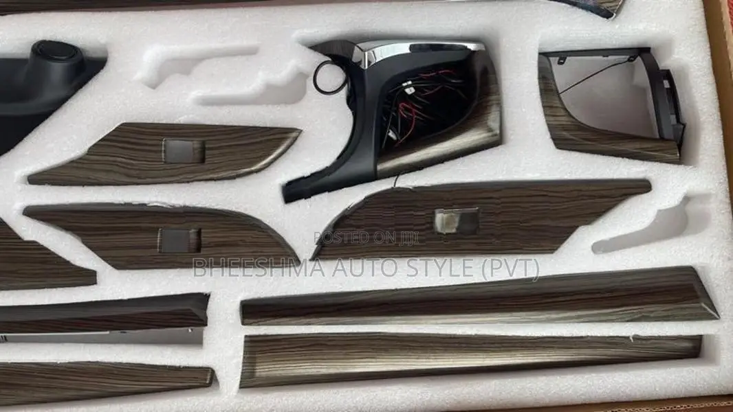 Toyota Hilux Interior Wooden Set