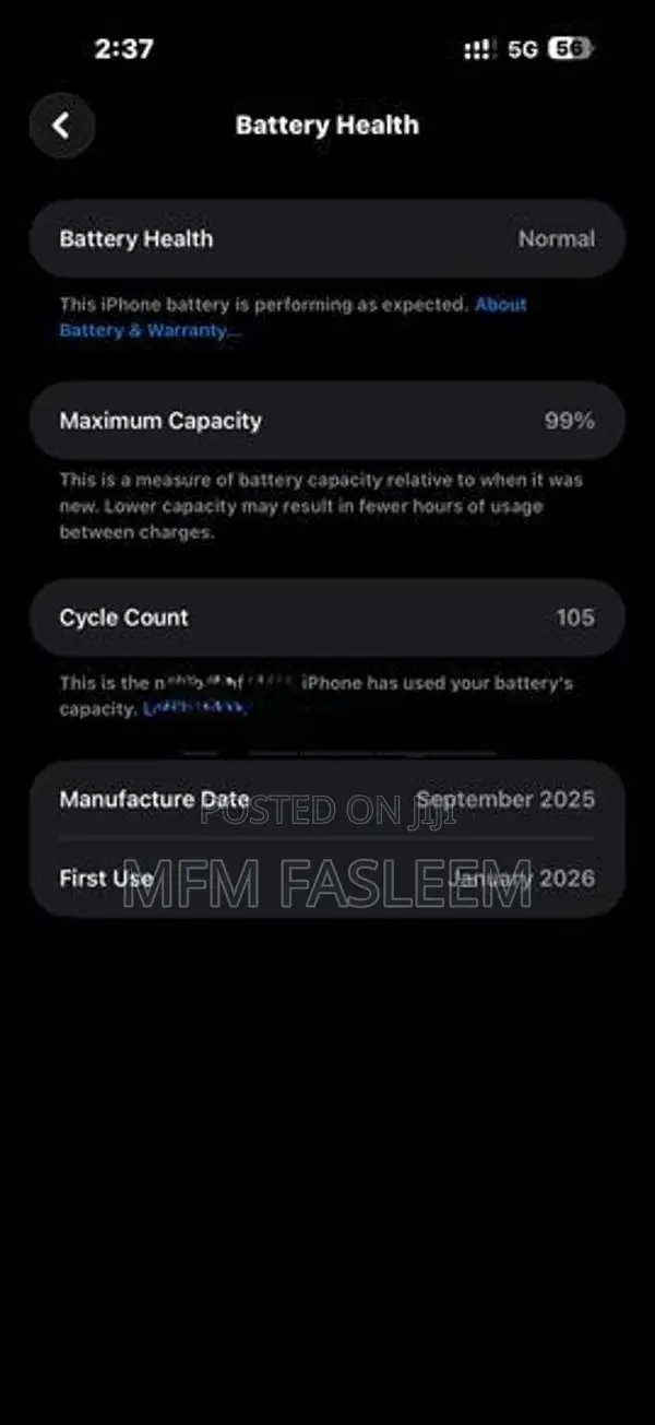 Apple iPhone 17 Pro Max (Used)