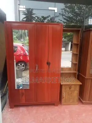 6*4ft Steel Design Wardrobe with Glass