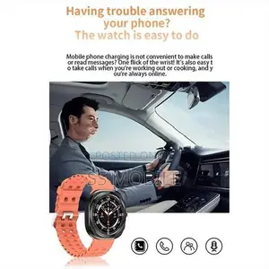 LAXASFIT GT7 Ultra Bluetooth Calling Pedometer Stylish Smartwatch