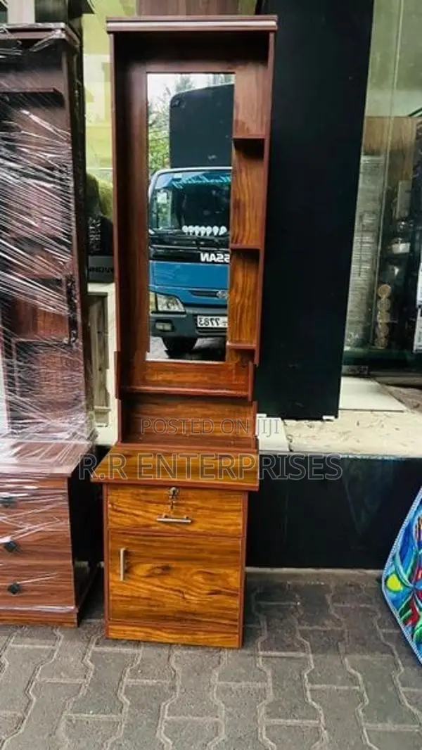New 1 Door Modern Melamine Dressing Table