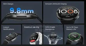 Haylou Solar Lite 2 Amoled Calling Slim Smart Watch