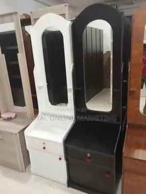 White and Black Dressing Table (D-17)