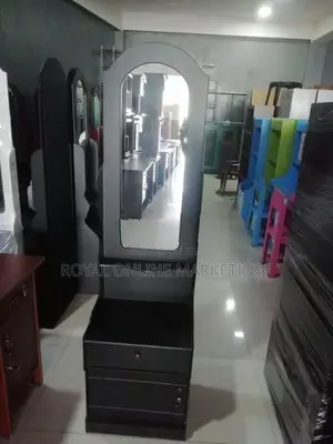 White and Black Dressing Table (D-17)
