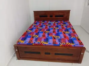 78 by 60 Box Bed with Mattress (e-17)