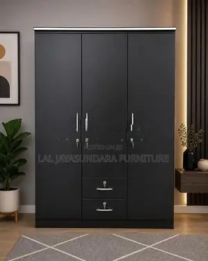 3 Door Melamine Cupboard