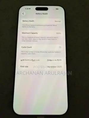 Apple iPhone 17 Pro Max (Used)