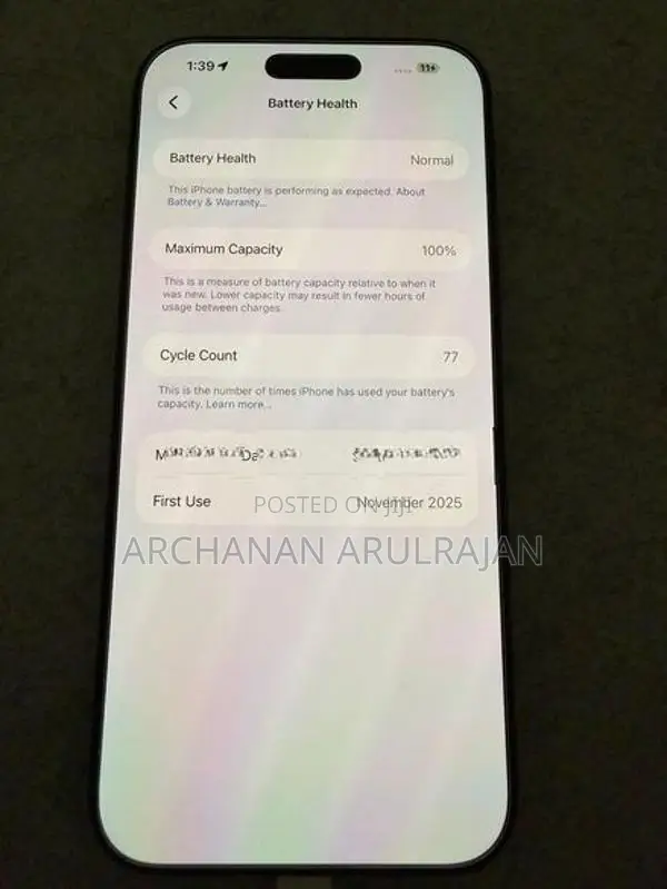 Apple iPhone 17 Pro Max (Used)