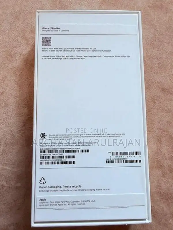 Apple iPhone 17 Pro Max (Used)