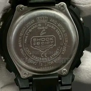 CASIO G-SHOCK Tough Solar Multiband 6 Watch – Model AWG-M100A