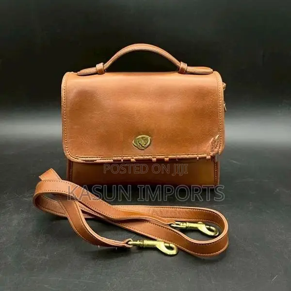 Vintage Style Coach Leather Handbag