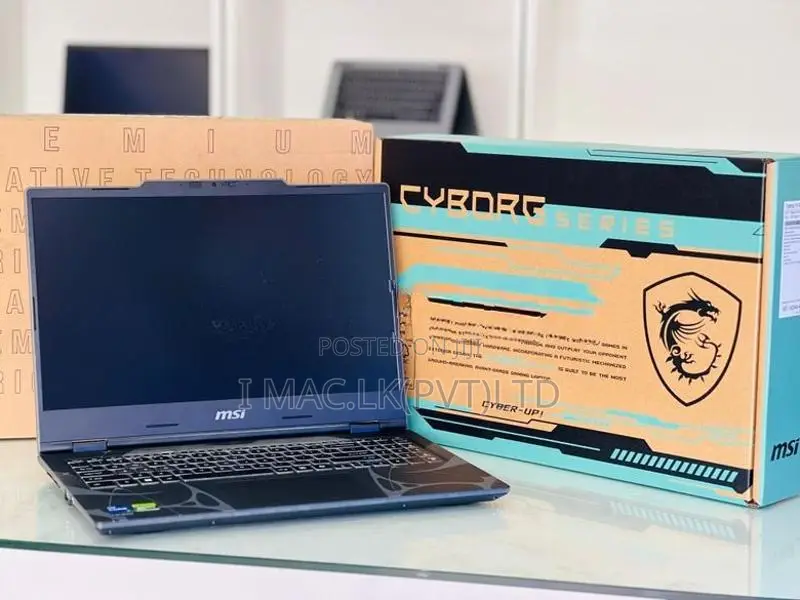 MSI Cyborg 15 - i7 13th Gen+RTX 5060 8GB VGA +16GB RAM -512GB SSD Lapt