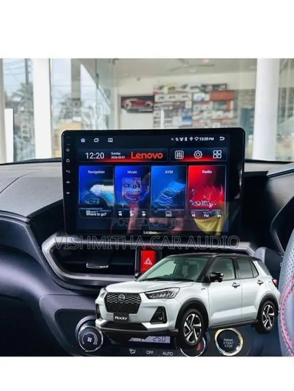 daihatsu Rocky Lenovo Android Player 10 inch Setup