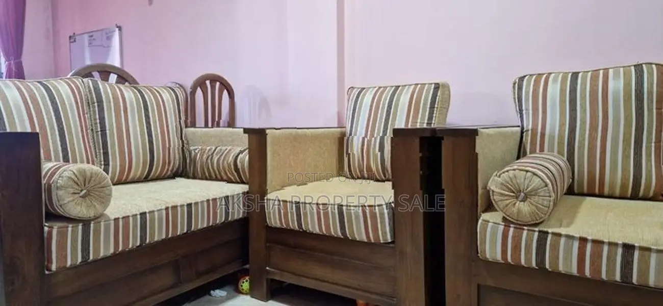 Teak 3+2+1+ Tea Table Sofa Set