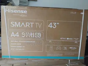 New 43" HISENSE Smart FHD LED Frameless TV