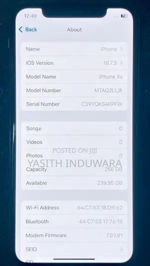 Apple iPhone XS (Used)
