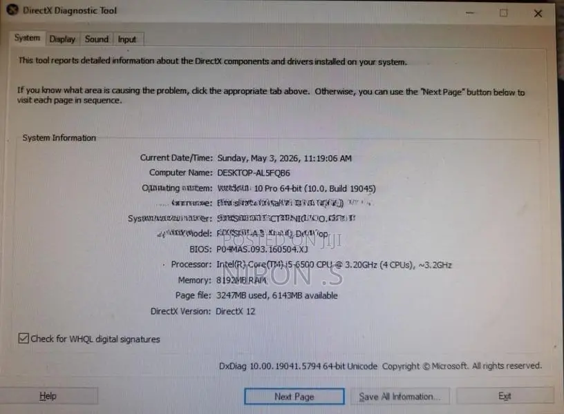 Desktop Computer