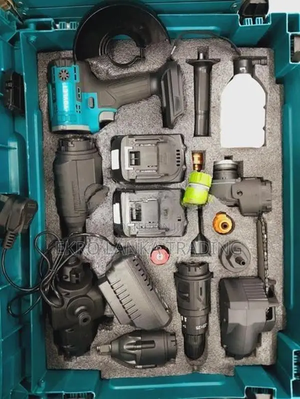 Cordless multi funtion tool set