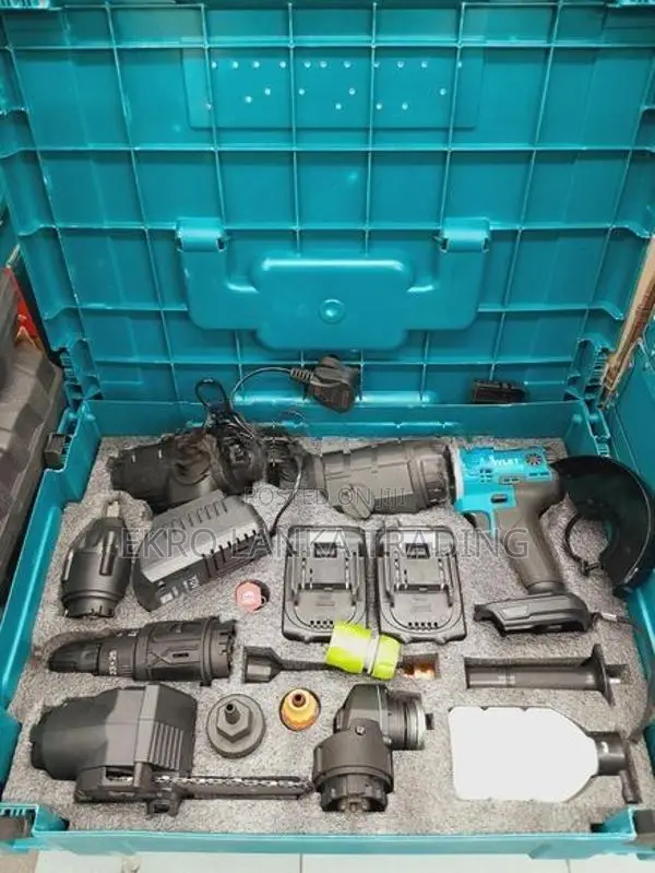 Cordless multi funtion tool set