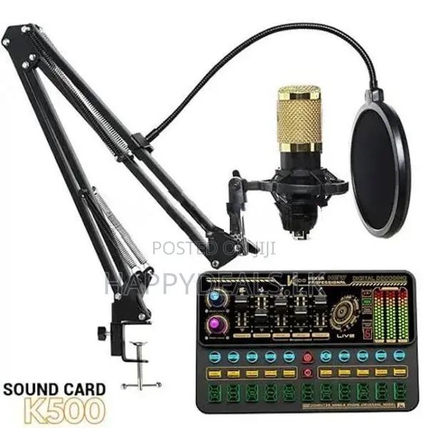 V8 Sound Card With Bm800 Mic
