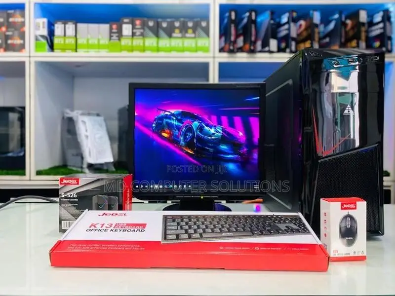 Intel Core I3 4 Th GEN Desktop Full Set Computers With 17 Inch Monitor