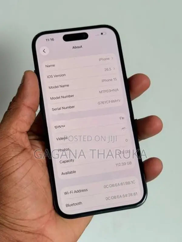 Apple iPhone 15 128GB (Used)
